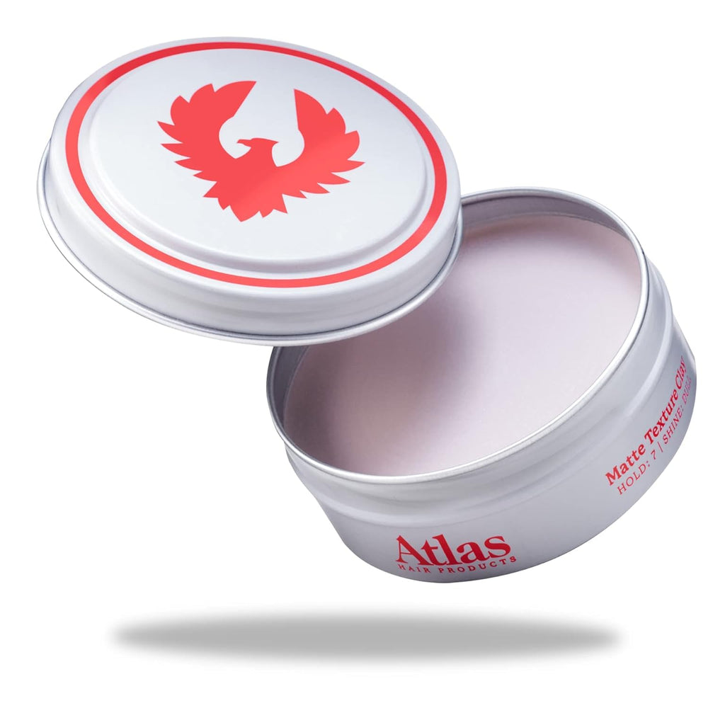 Atlas Matte Texture Clay: acabado mate ideal para cabello fino o grueso