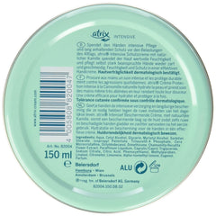 Atrix crema de manos Camomila, textura cremosa que se absorbe rápido y suaviza.