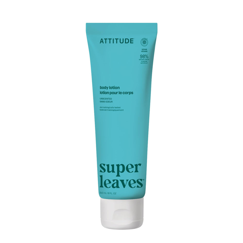 Loción corporal ATTITUDE con ingredientes naturales para piel suave e hidratada