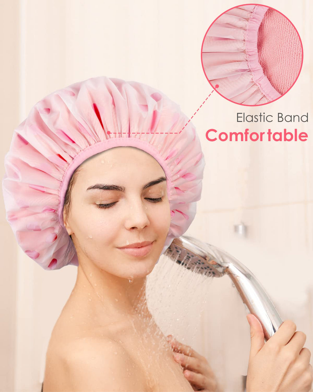 Uso múltiple para ducha, limpieza facial y cuidado del cabello sin esfuerzo