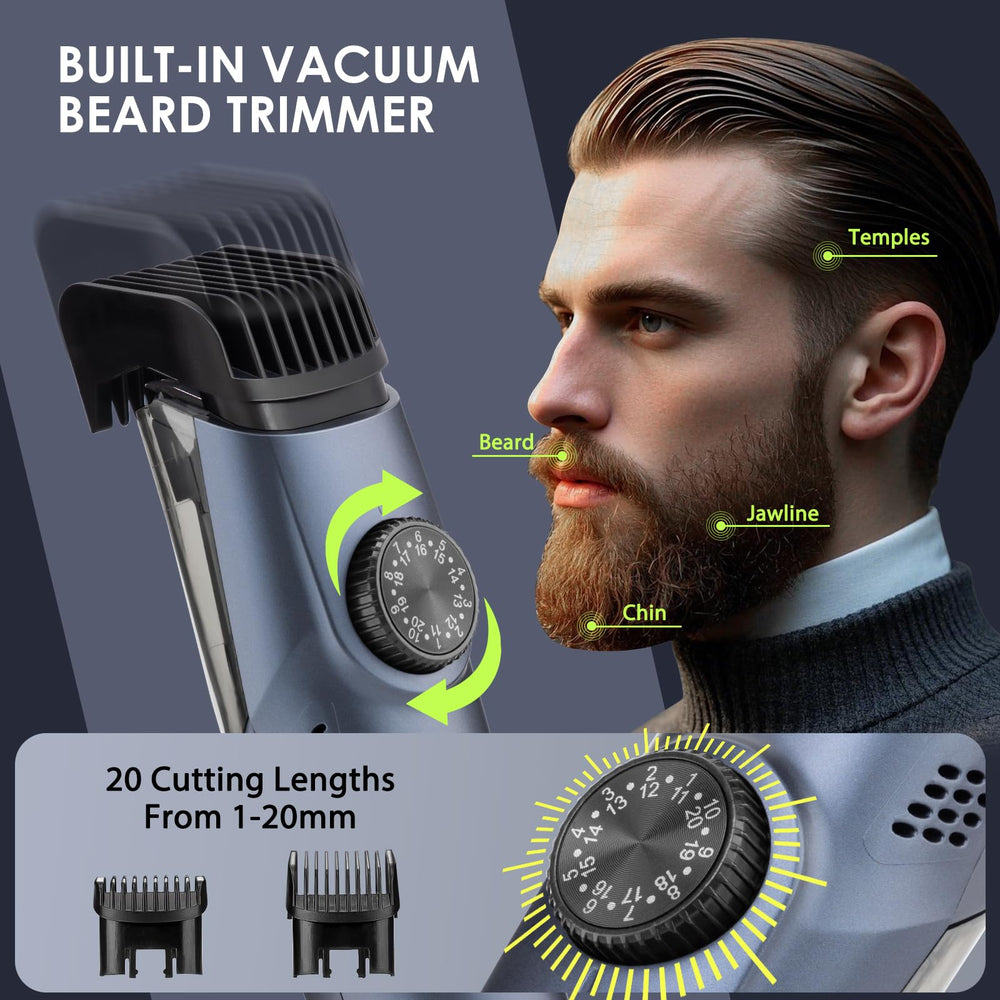 Audoc barba bigote delineado para un look pulido