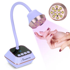 Auduto lámpara UV para uñas gel, secado rápido y uniforme.