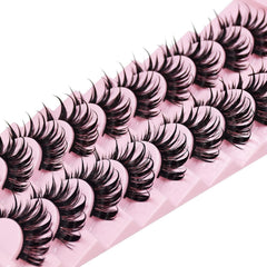 AUGENLI 16mm long lashes add anime-style drama and eye definition.