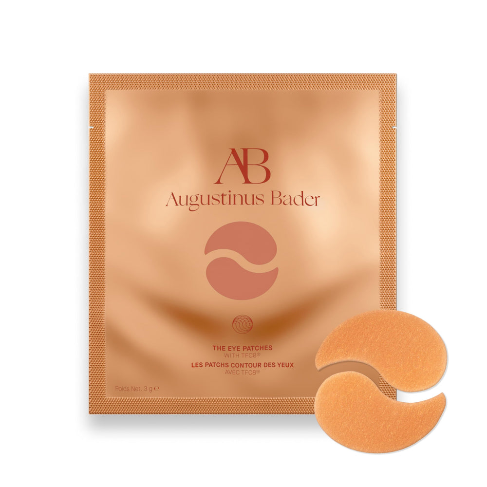 Parche de ojos hidrogel Augustinus Bader para hidratación suave y fresca.