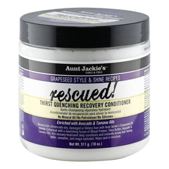 Aunt Jackie's acondicionador de 18 oz para cabello seco, hidratación instantánea.