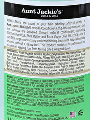 Aunt Jackie's textura cremosa y deslizante facilita el peinado de rizos
