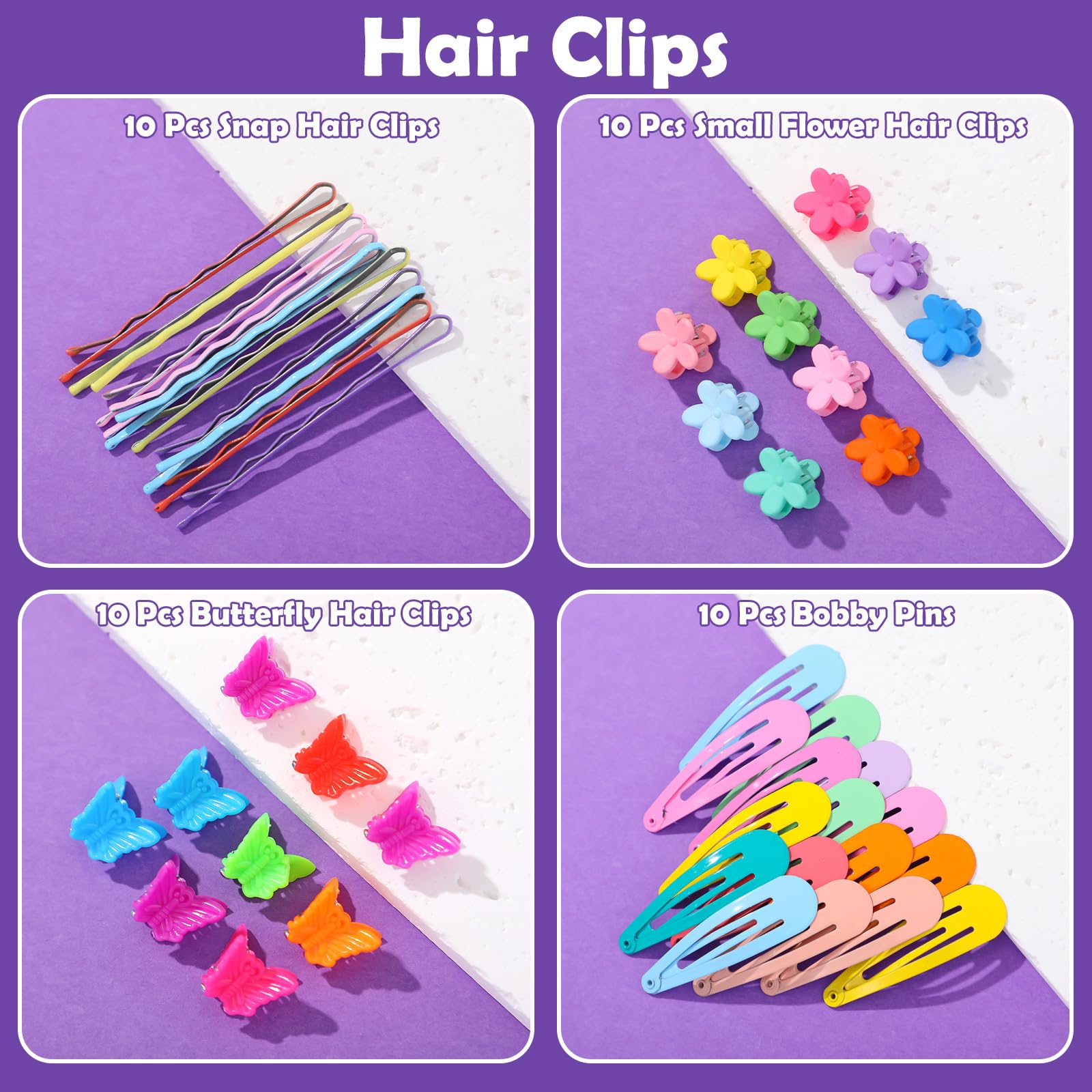 Clip mariposa Auroray para peinados divertidos y seguros