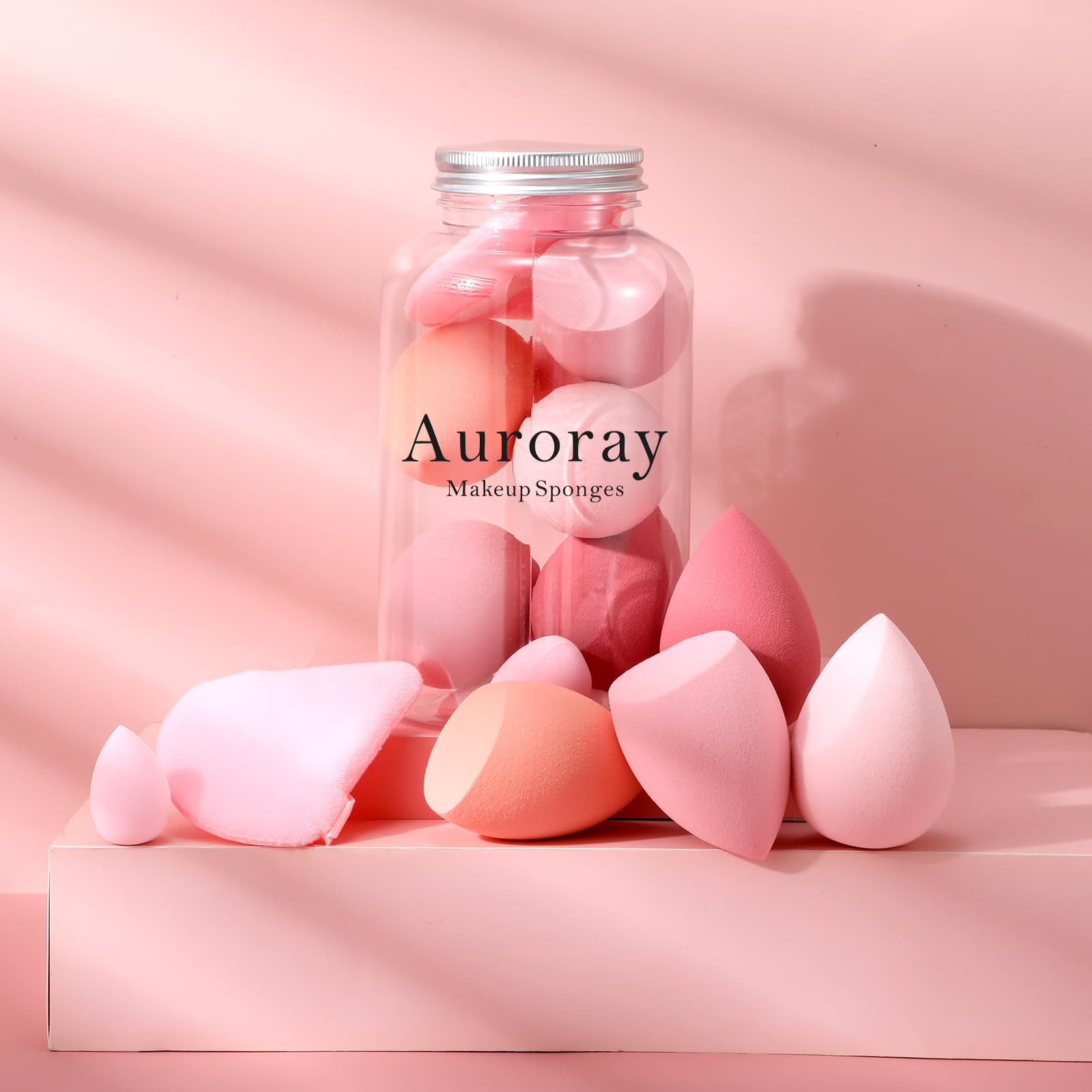 Esponjas auroray mini, idealas para corregir la base alrededor ojos y nariz.