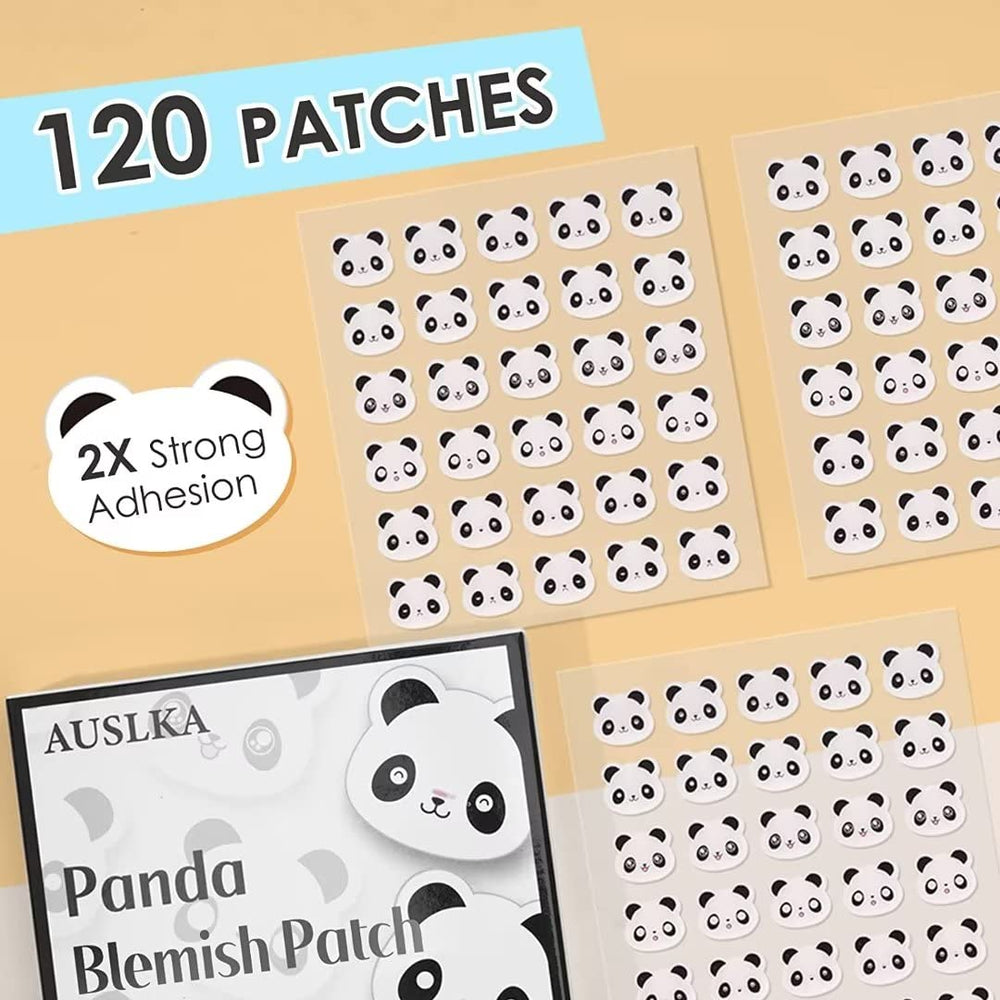 AUSLKA Panda Patch expresiones panda, añade un toque lúdico al cuidado