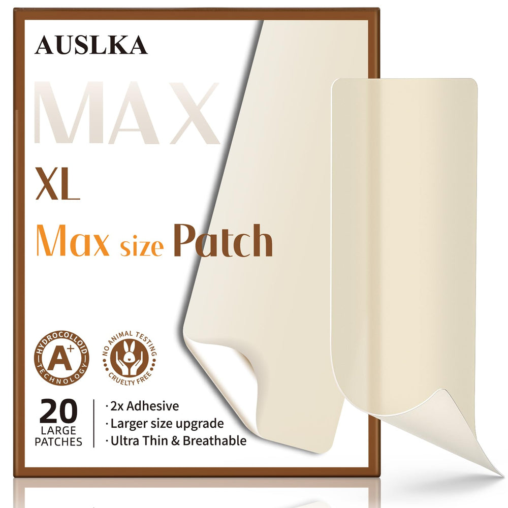 Parche XL AUSLKA para imperfecciones en la cara, cobertura discreta durante el día