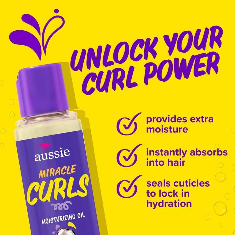 Aussie Miracle Curls: rizos más definidos y menos frizz con cada uso.