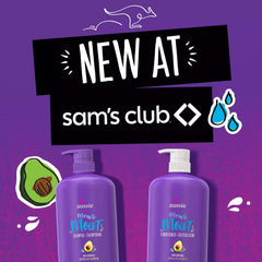 Acondicionador Aussie Miracle Moist botella: desenreda y aporta suavidad duradera.