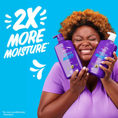 Aussie Miracle Moist aplicación suave en el cabello húmedo