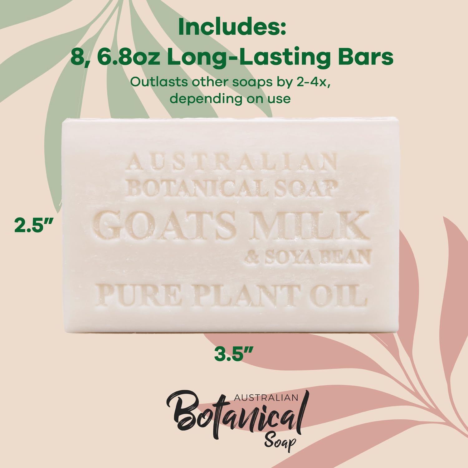 Australian Botanical Soap barra-jabon-leche-de-cabra crema rica en manteca de karité