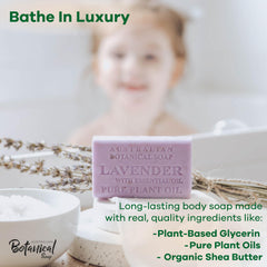 Australian Botanical Soap sandalwood cocoa butter bar hydrating and soothing skin
