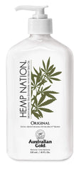 Australian Gold Hemp Nation crema extensor de bronceado para hidratación duradera y piel suave
