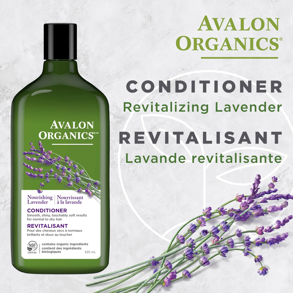 Acondicionador Lavanda en textura cremosa, deja el cabello suave y manejable.