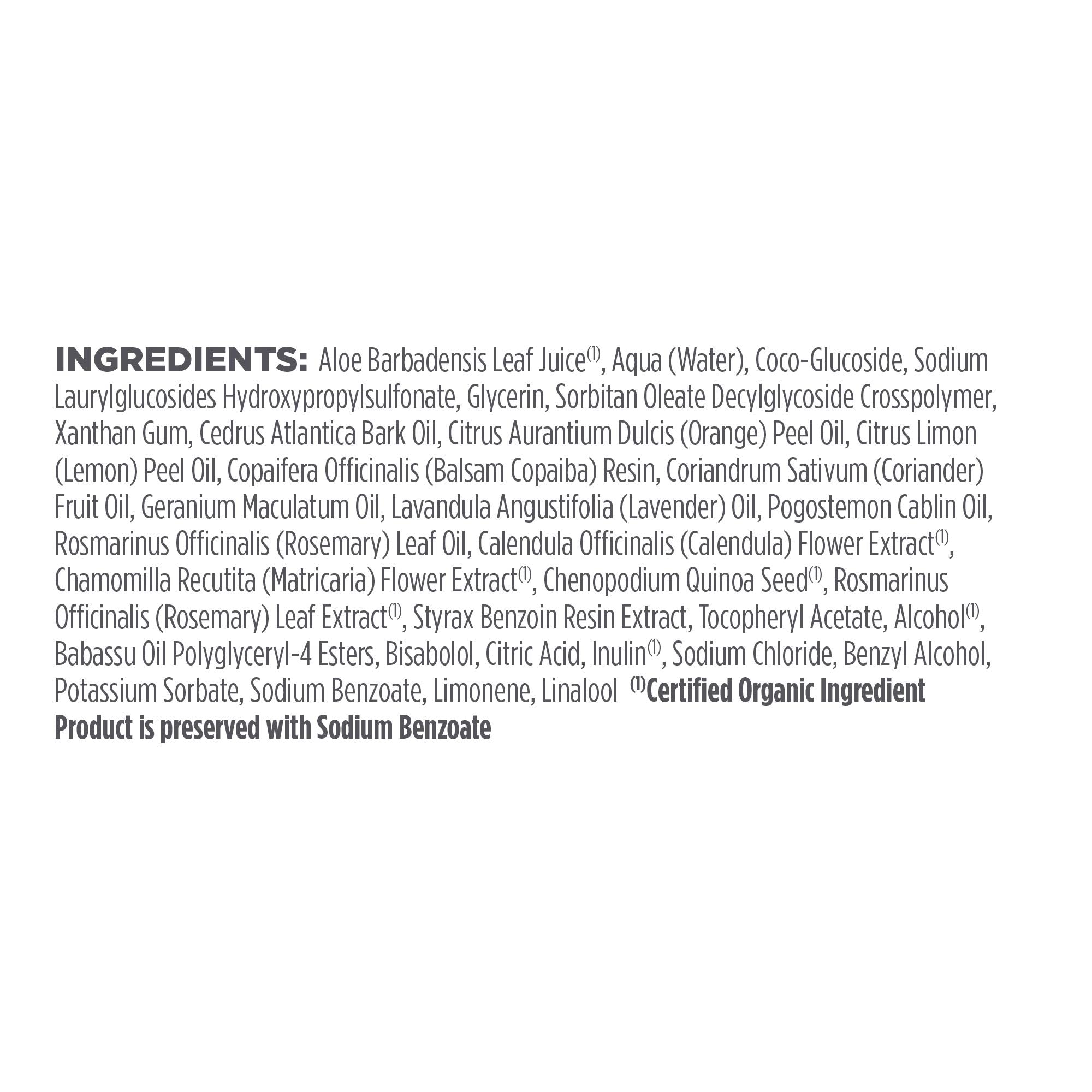 Avalon Organics champu romero, aplicacion suave para volumen