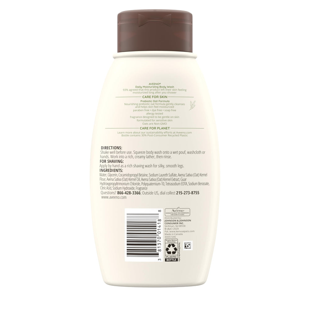 Aveeno, marca dermatologicamente recomendada por mas de 70 años.