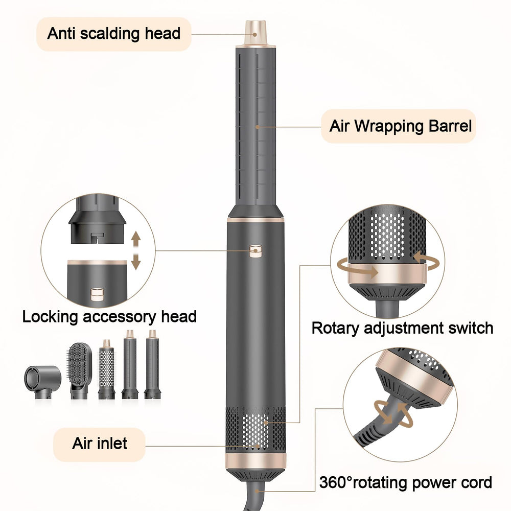 AVENHO motor 800W potente para secar y estilizar con eficiencia