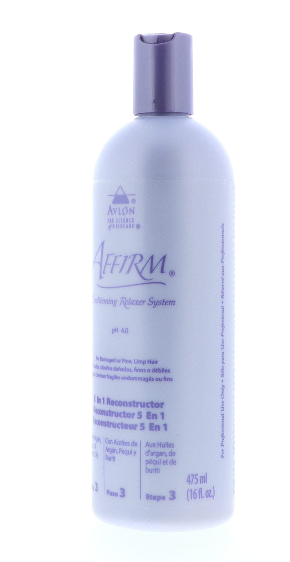 Avlon Affirm 5 en 1 Reconstructor, aplicación directa para hidratación del cabello