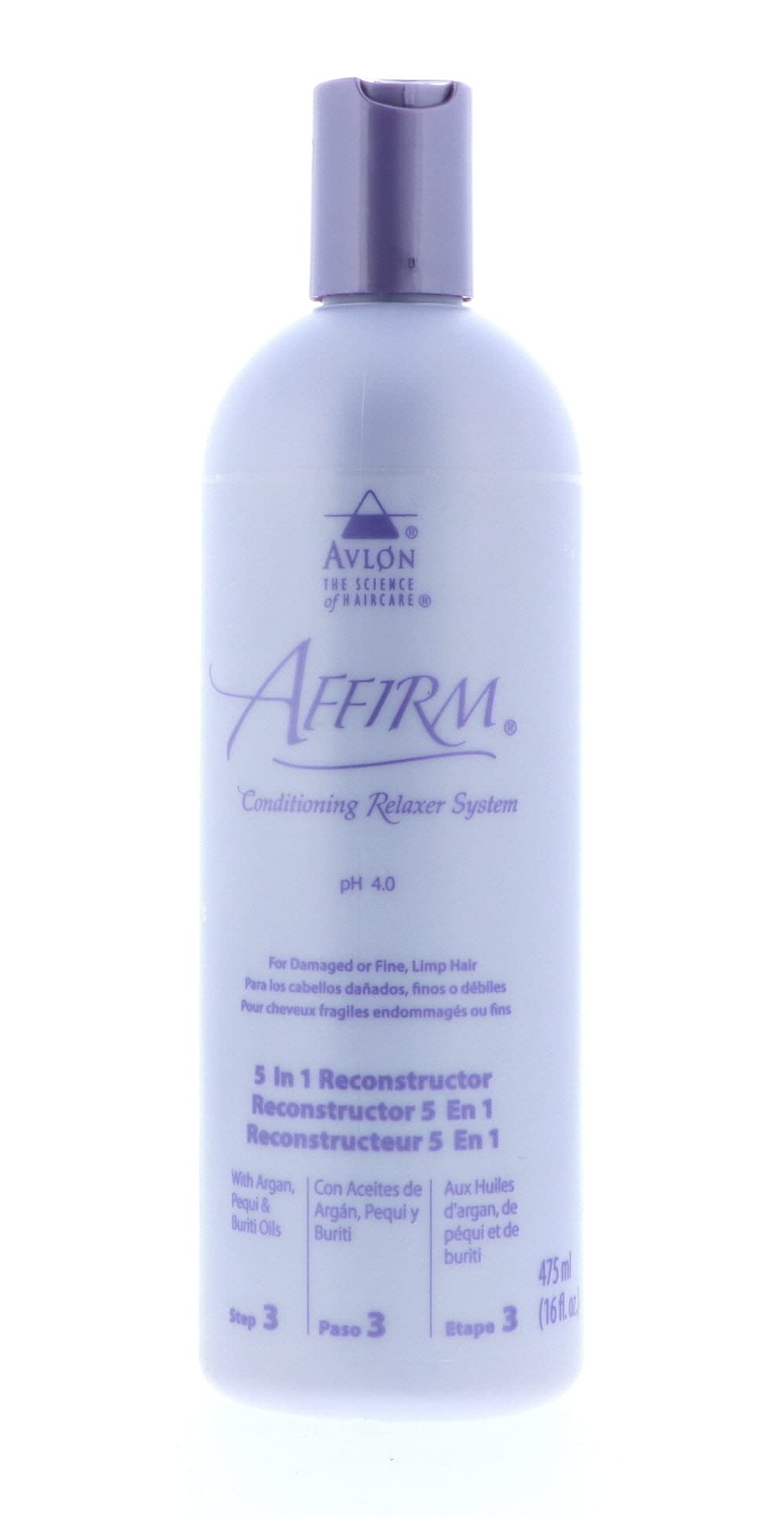 Avlon Affirm 5 en 1 Reconstructor, bote que deja cabello suave y manejable