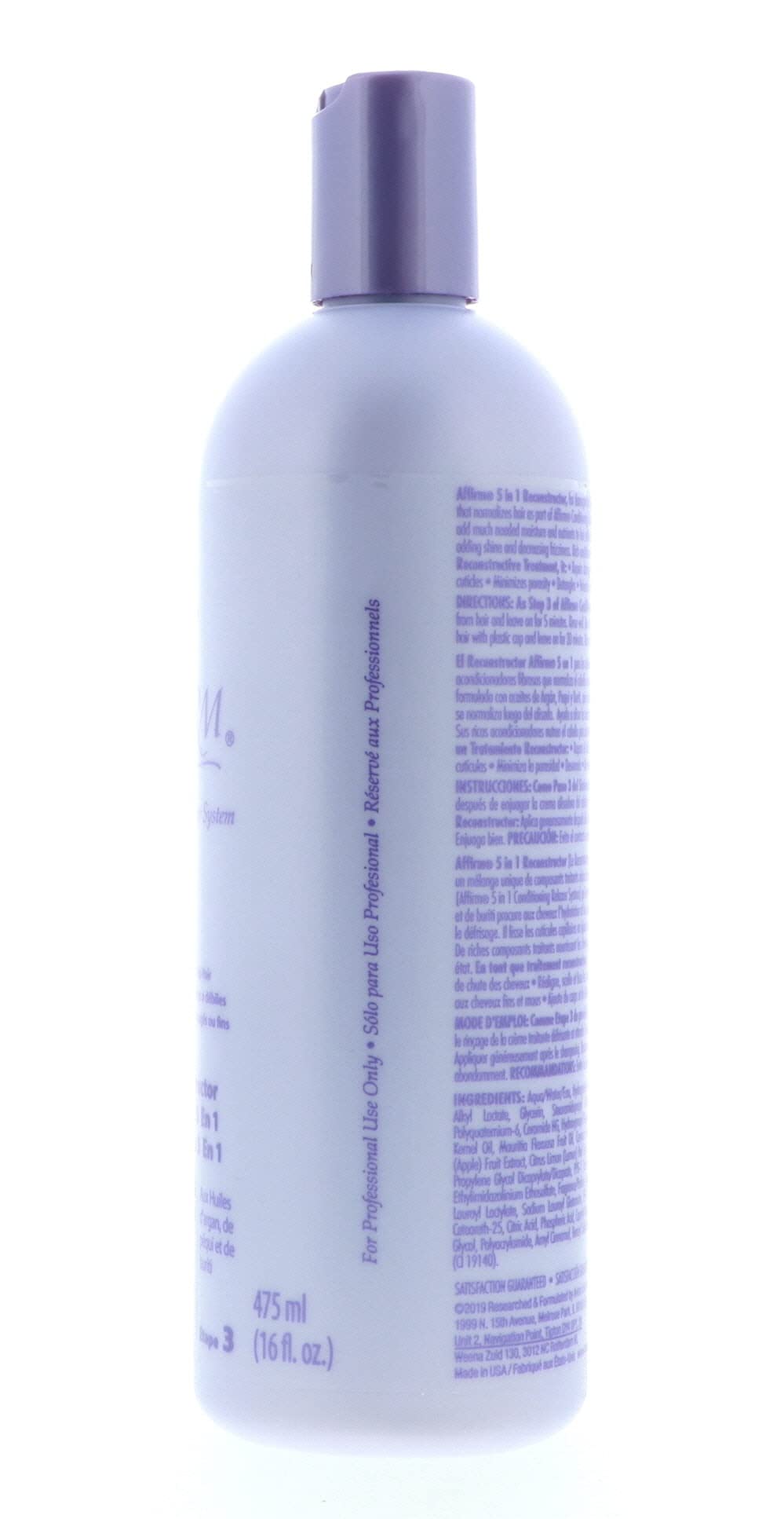 Avlon Affirm 5 en 1 Reconstructor, aporta brillo y vitalidad