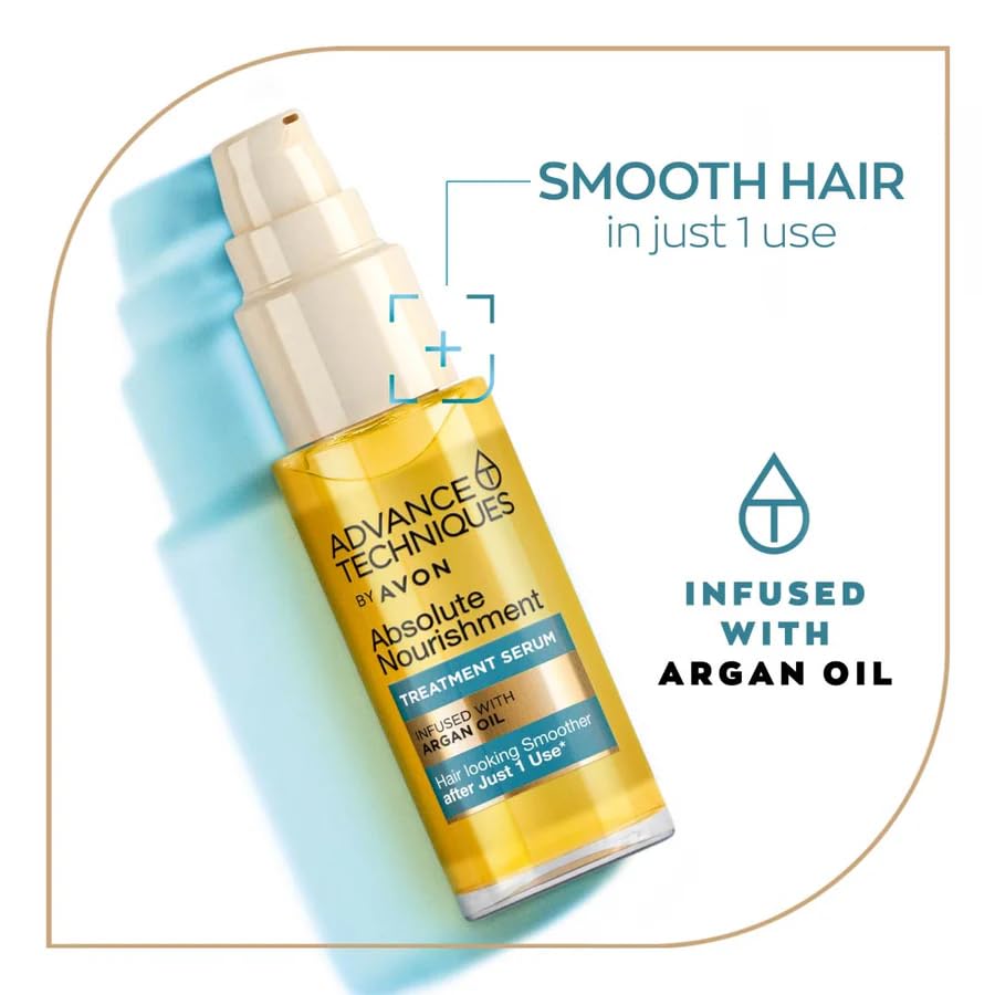 Textura ligera de Avon Advance Techniques aporta brillo sano en todo tipo de cabello.