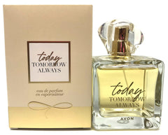Fragancia AVON en frasco atomizador, aroma fresco para uso diario.