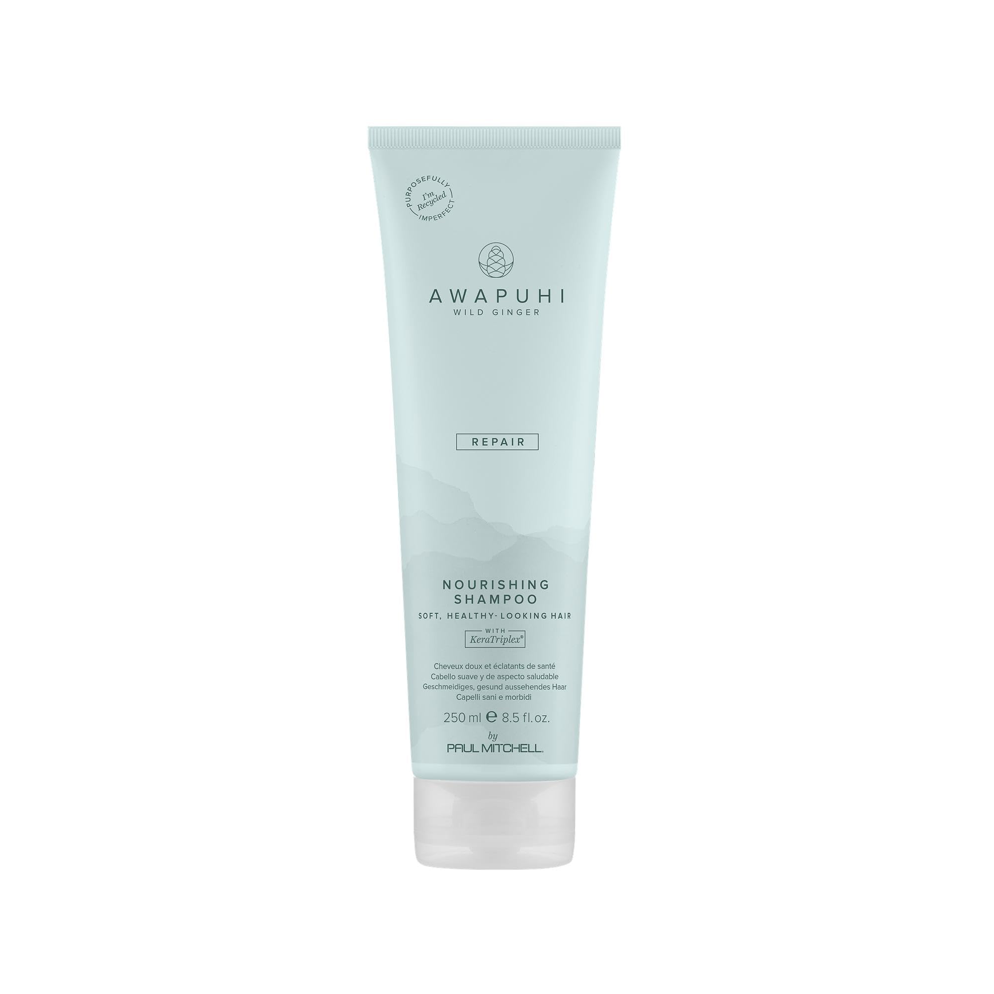 Awapuhi Wild Ginger champú botella: protección del color y sensación lujosa