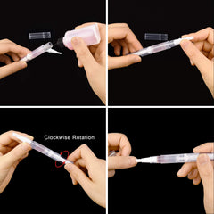 Awpeye aplicador-brocha brillo-labios 3 ml para retoques en cualquier lugar.