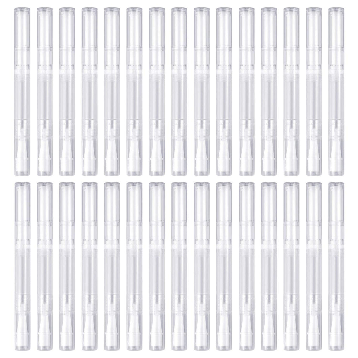 Awpeye bolígrafos giro transparentes de 3 ml, prácticos para viaje y uso diario.