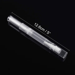 Awpeye envase vacío de giro 3 ml, ligero y reutilizable para cosméticos caseros.