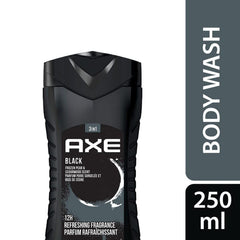 AXE Black espuma de ducha suave para empezar el día