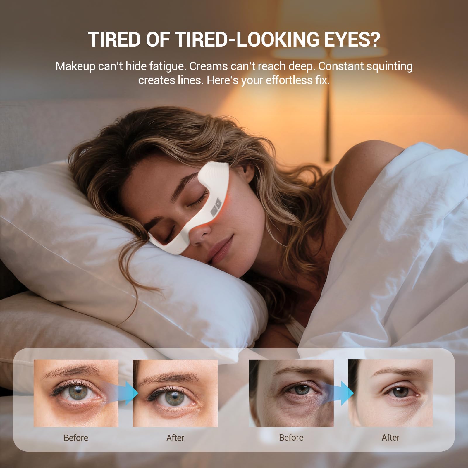 Axioms rechargeable eye therapy uses Type-C for quick sessions.