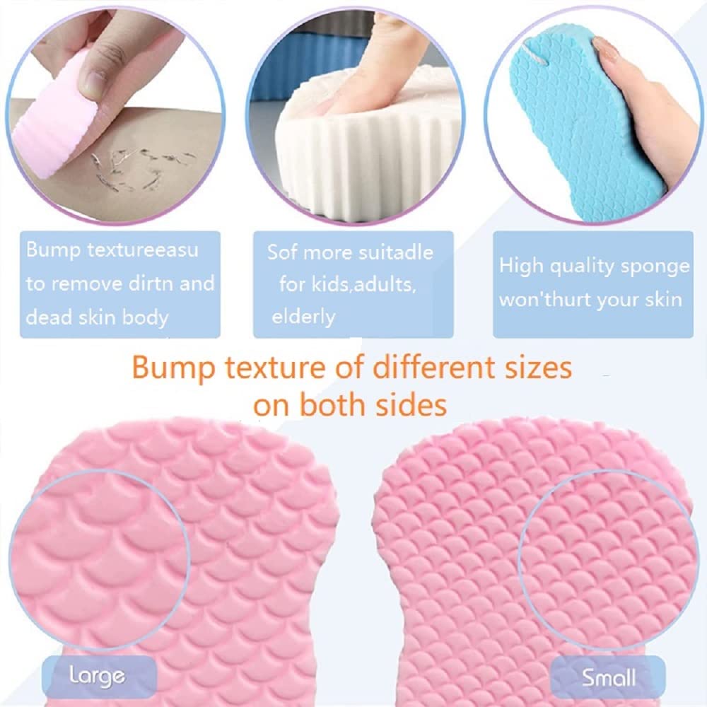 Esponja exfoliante Axnzp de gran cobertura para áreas amplias