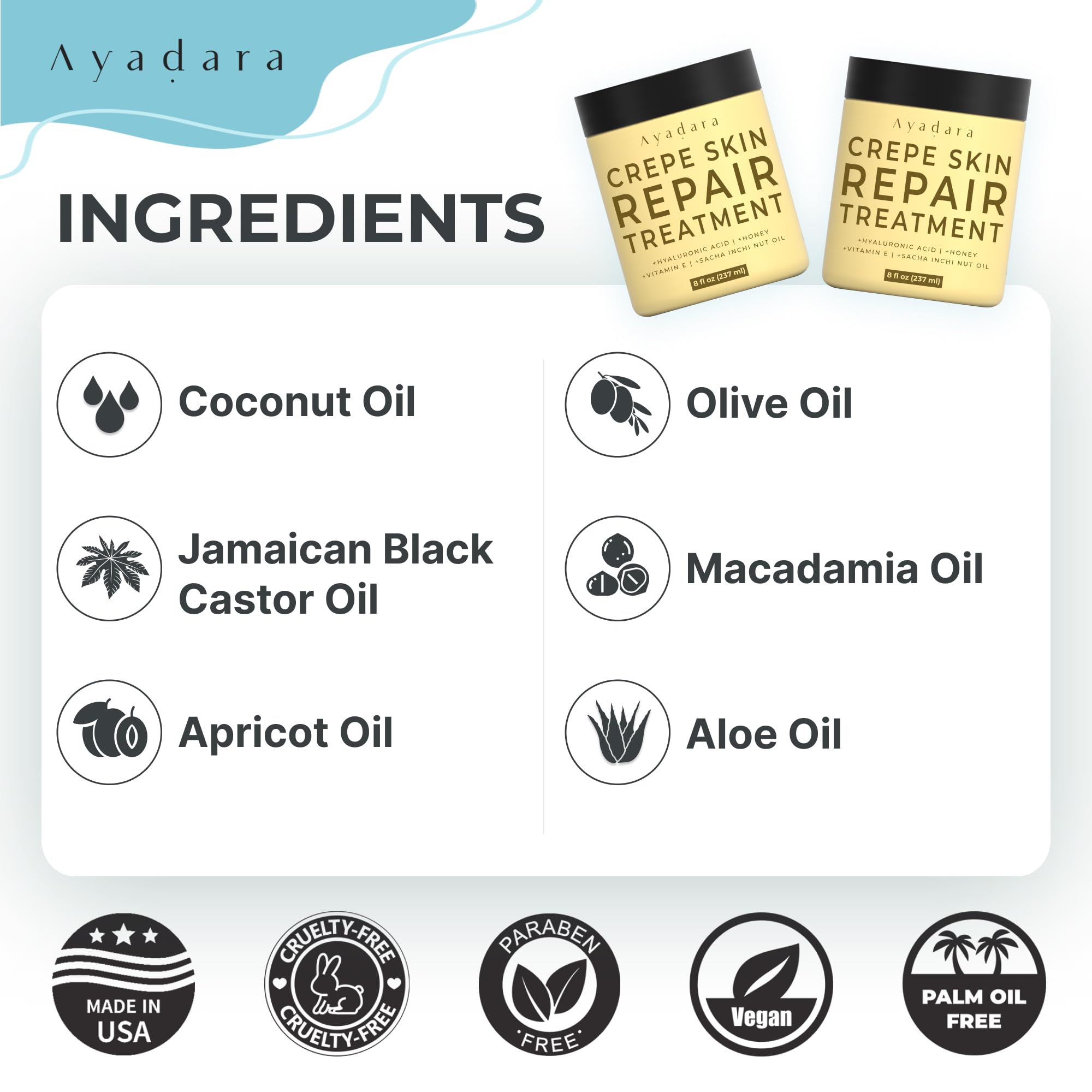 AYADARA absorcion-rapida-piel-hidratada: crema que se absorbe sin grasa.