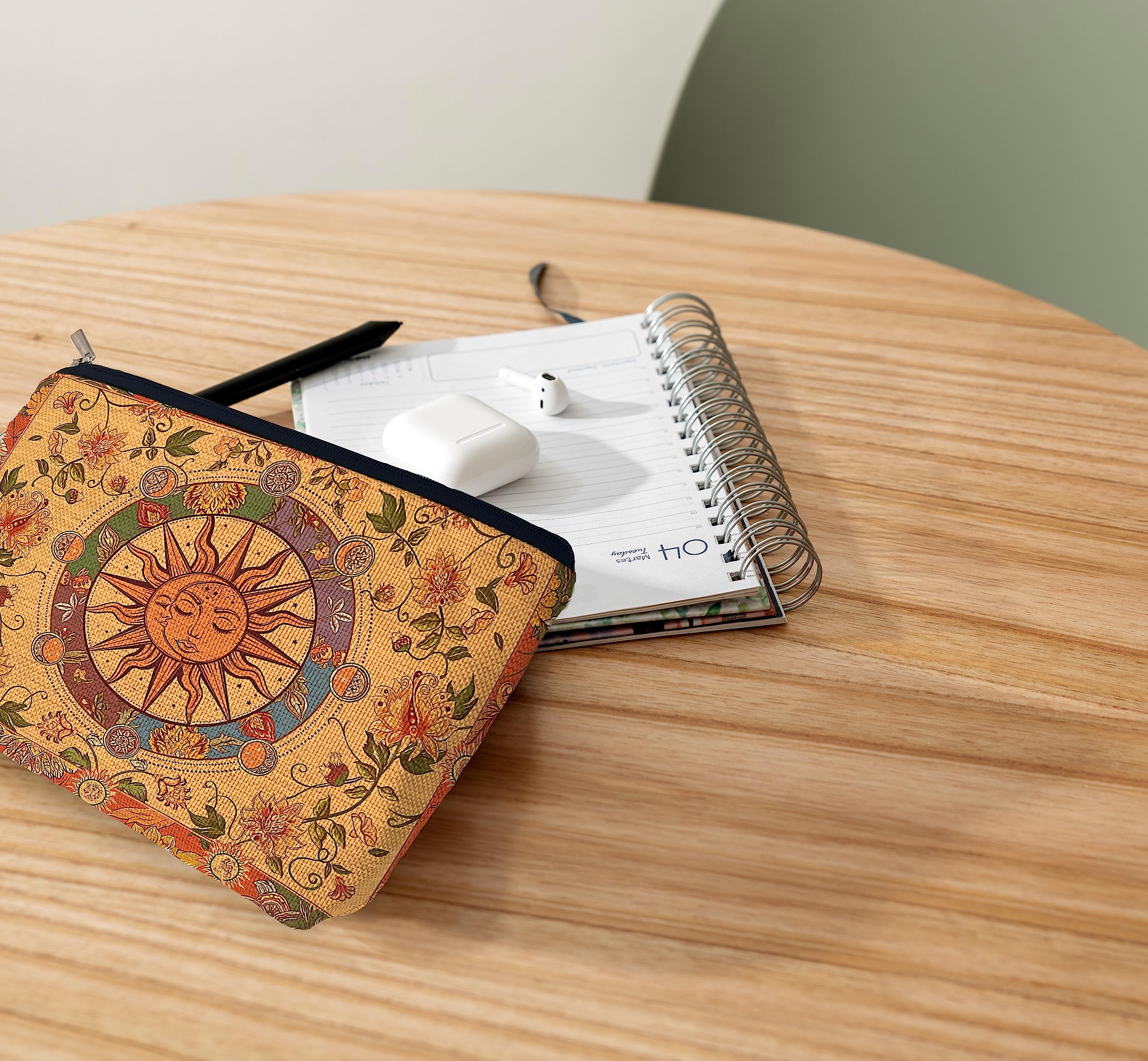 Ayxvt accesorio viaje cosmetico tamano compacto, fácil de llevar.