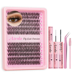 Azenlo Lash Cluster bandeja 30D-40D para volumen personalizado.