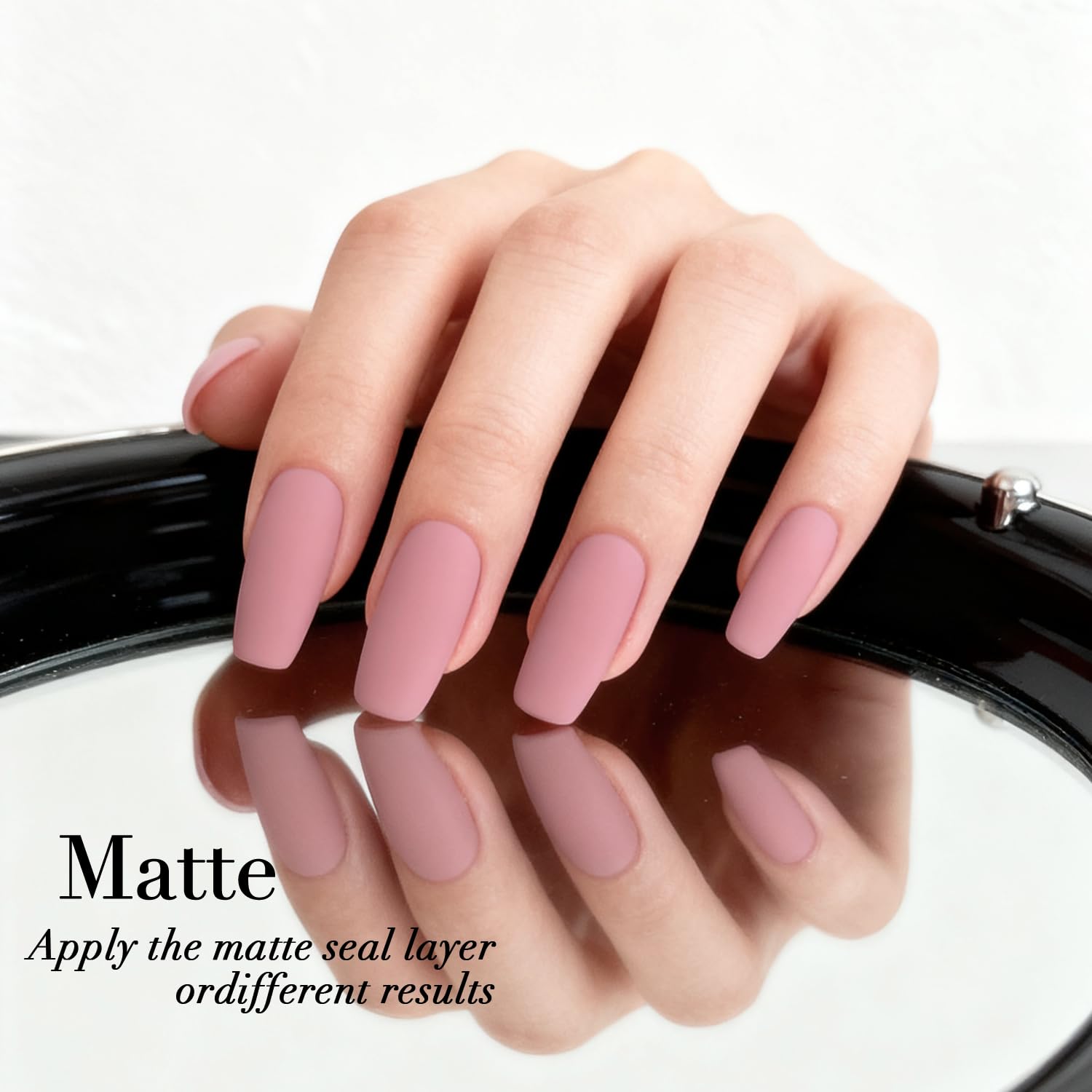 AZUREBEAUTY Esmalte Hazy Rose: envase compacto ideal para viajes