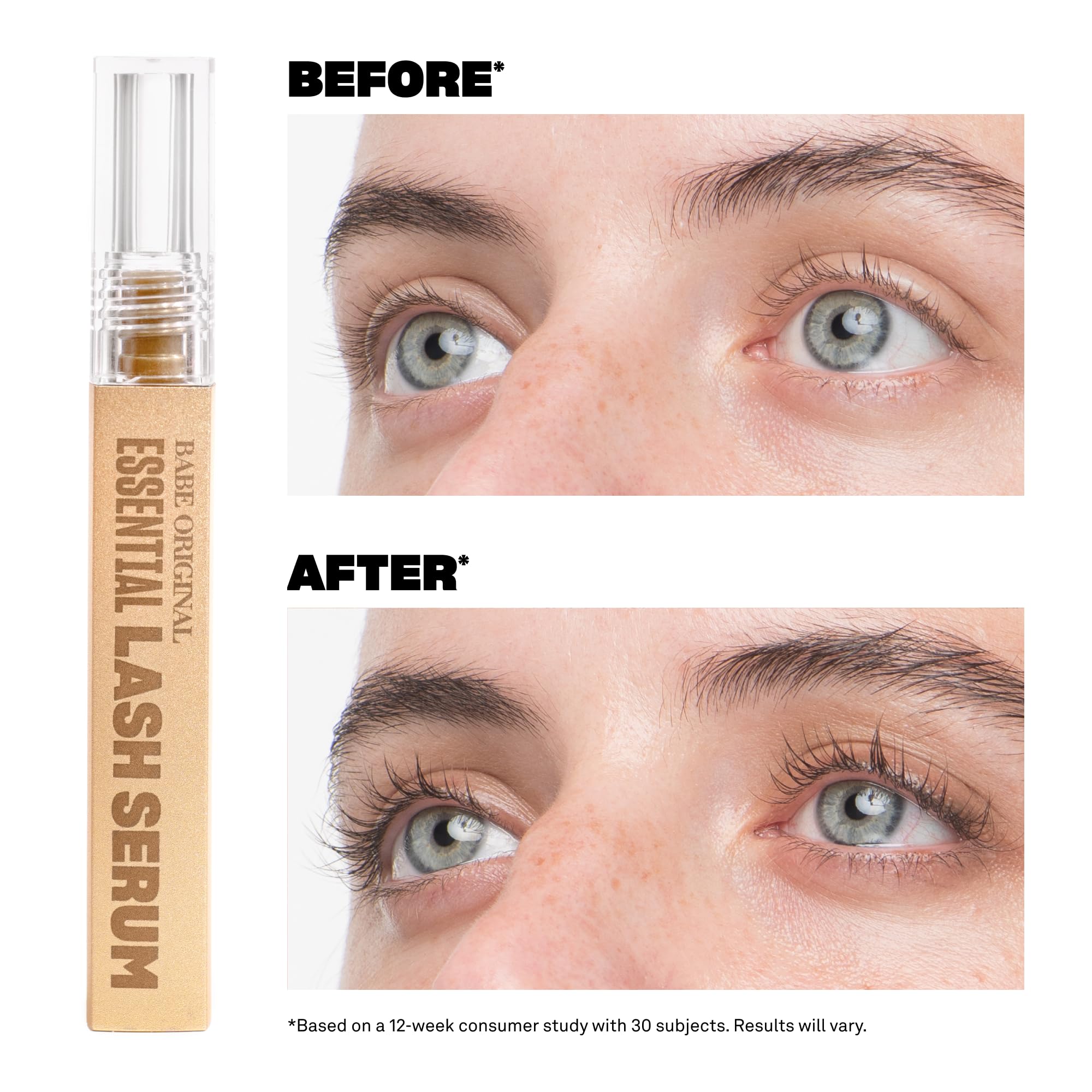 BABE ORIGINAL serum pestanas: botella de 4 ml para uso diario