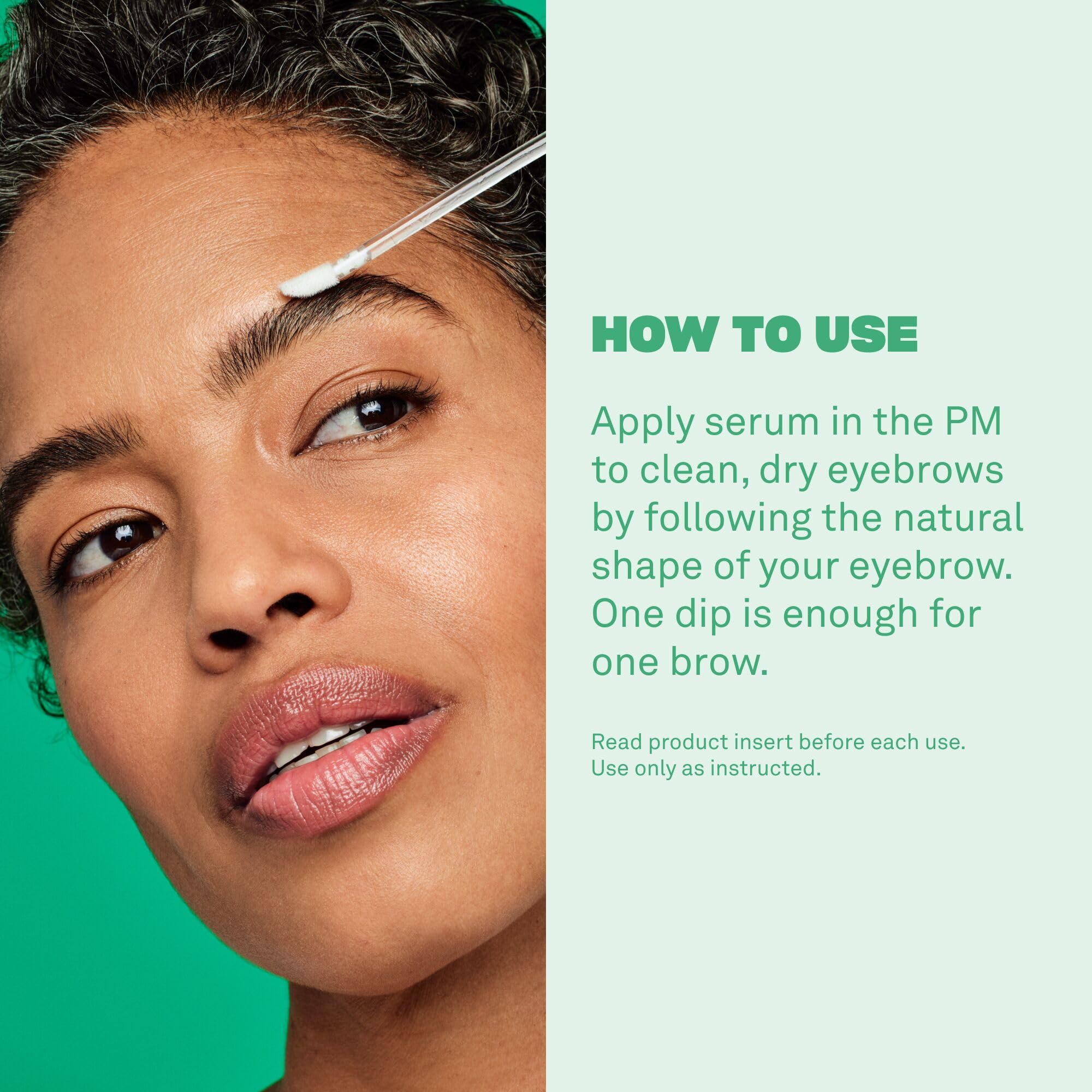 Babe Original suero para cejas con biotina, ayuda a un aspecto más denso.
