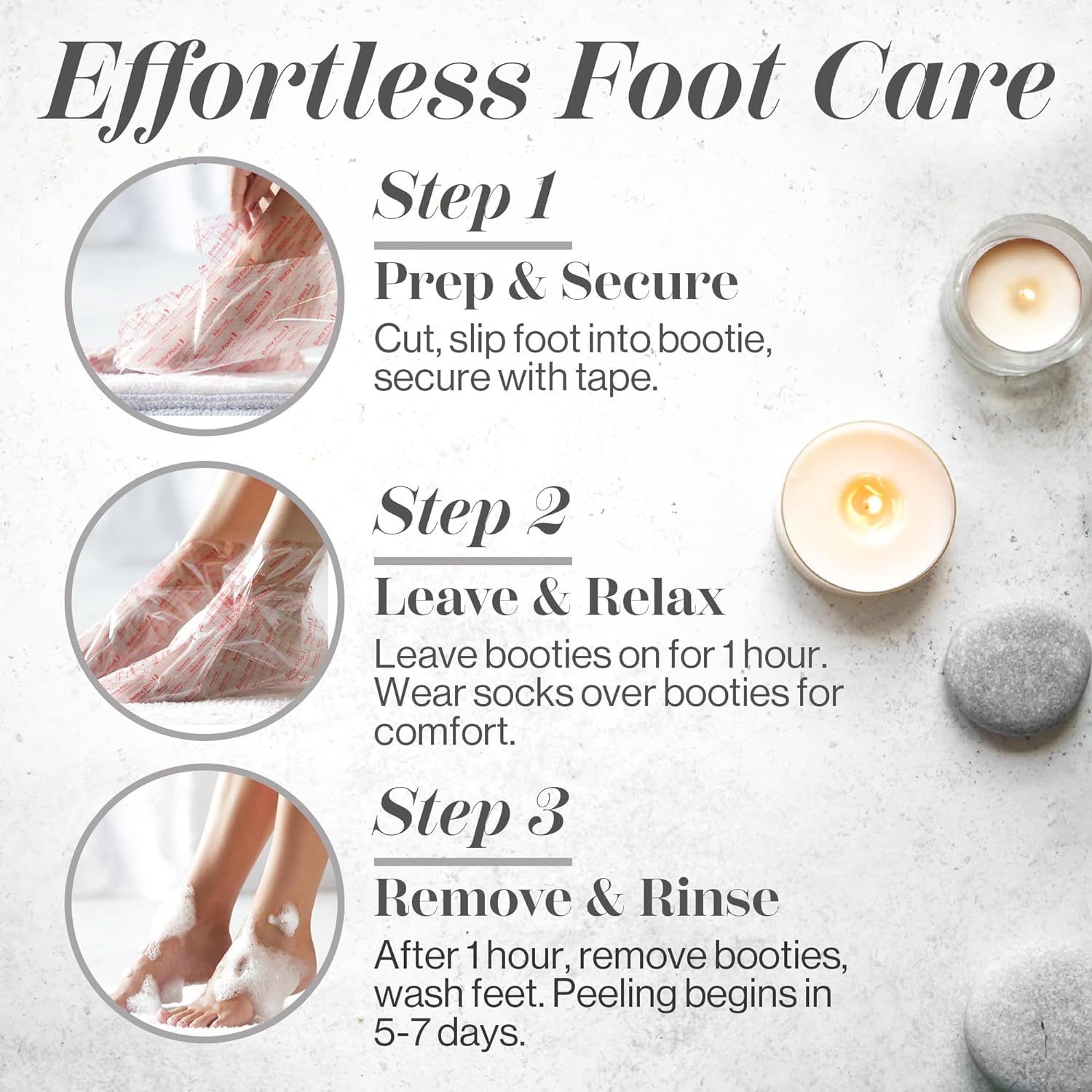 Baby Foot 2 Pack Original Exfoliante de Pies: pies más suaves tras la exfoliación