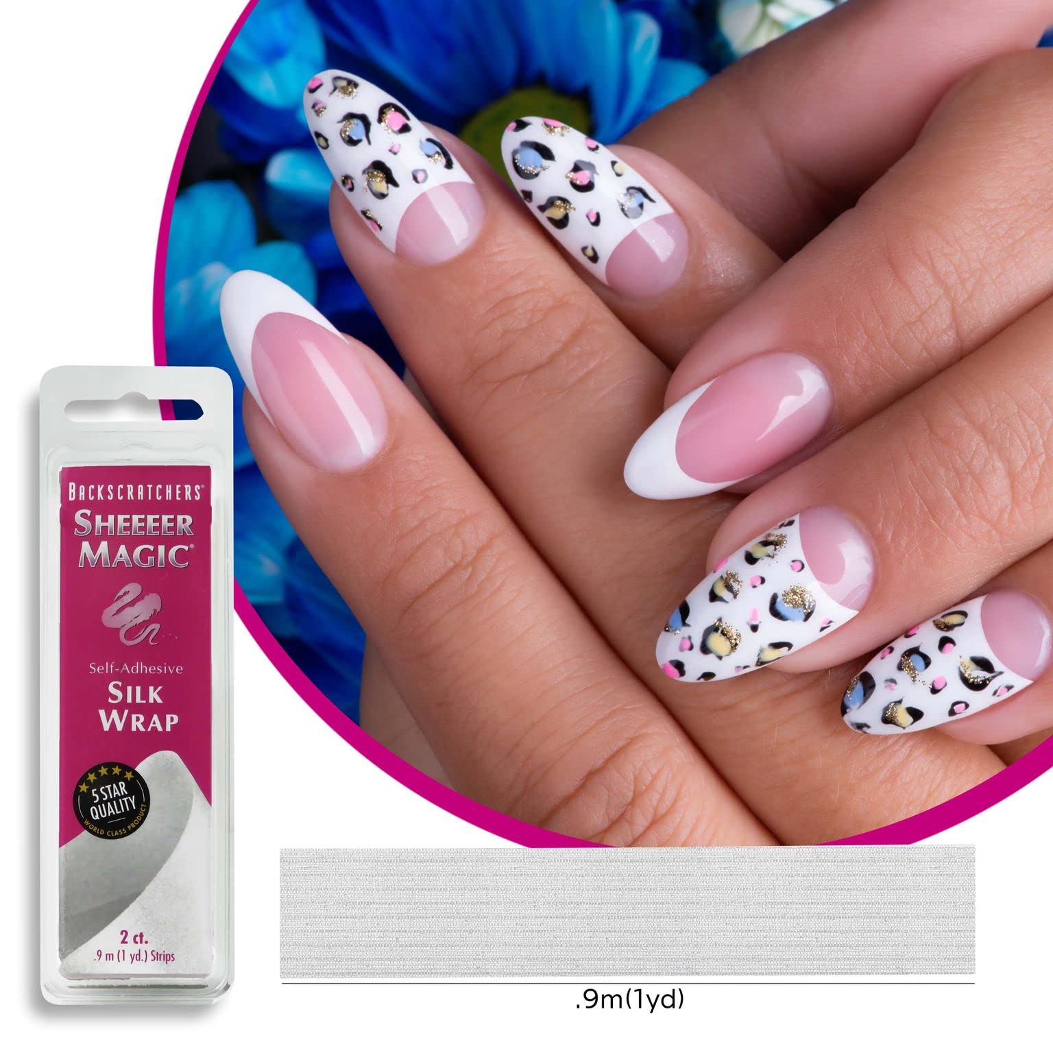 Backscratchers Sheeeer Magic Silk Wrap previene daños y mantiene el color por más tiempo