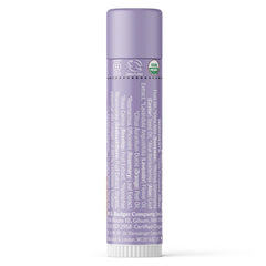 Badger Lavender Orange Lip Balm texture close-up with silky glide.