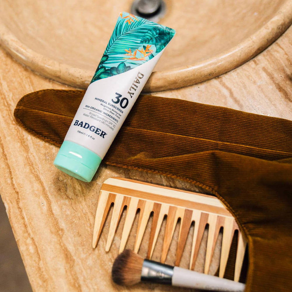Badger Mineral Daily Sunscreen provides everyday sun protection