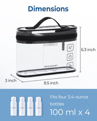 Bolsas BAGSMART con medidas compactas para equipaje de mano.