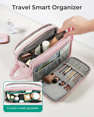 BAGSMART bolsa de viaje, compartimento central espacioso para productos grandes.