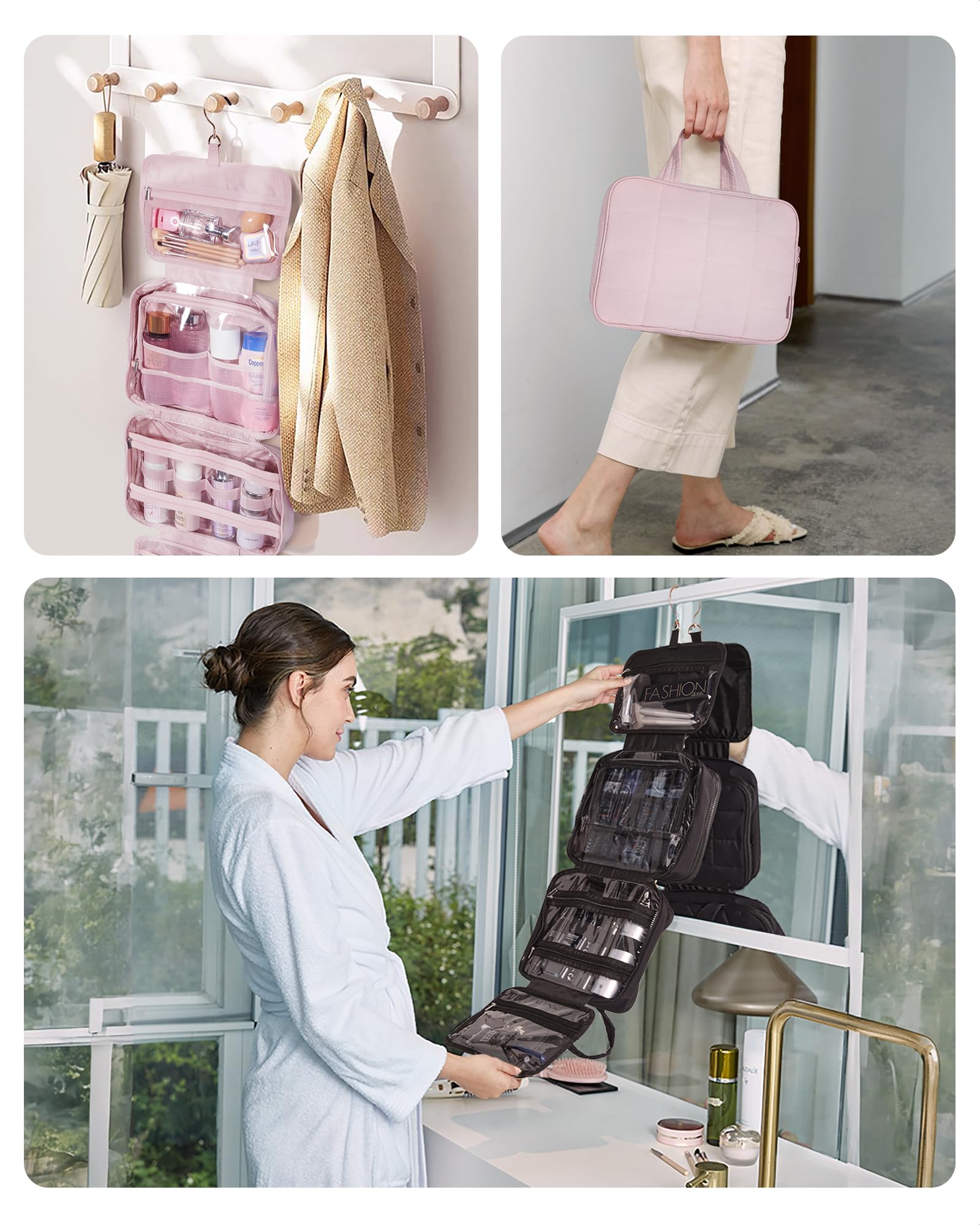 BAGSMART lados transparentes permiten ver el contenido de un vistazo.