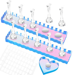 Sostén BAGTeck con base en forma de corazón Aurora para arte de uñas.